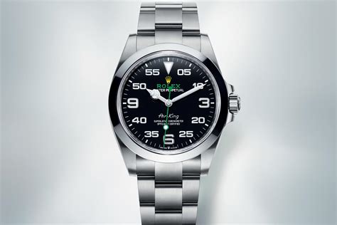 rolex airking size